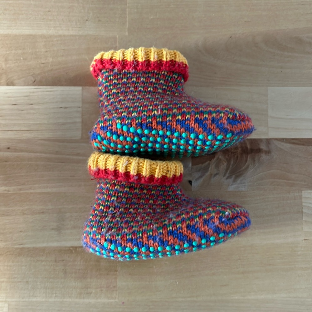 Bombas baby slipper gripper size 0-6m